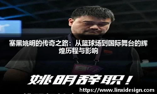 塞黑姚明的传奇之路：从篮球场到国际舞台的辉煌历程与影响
